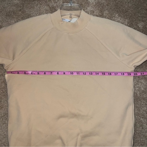 Fabletics James Long-Sleeve Pullover Butter Yellow Size Small - Picture 6 of 12